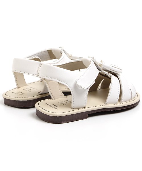 apres les cours（アプレレクール）の「メッシュ編みサンダル（サンダル・キッズ・ブラック/オフホワイト/ブラウン・19/18/17/21/20/14/15 /16）」の7枚目の写真