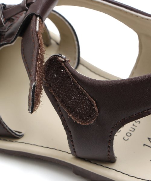 apres les cours（アプレレクール）の「メッシュ編みサンダル（サンダル・キッズ・ブラック/オフホワイト/ブラウン・19/18/17/21/20/14/15 /16）」の9枚目の写真