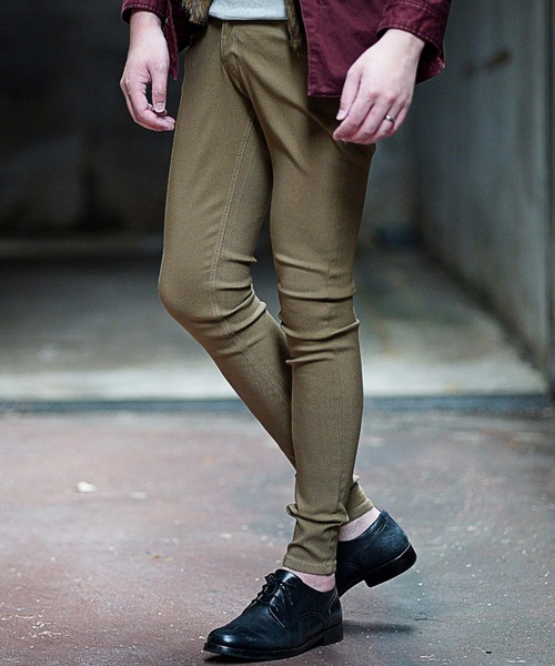 RATTLE TRAP(ラトルトラップ)の「ハイパーストレッチスキニーパンツ ジェギンス(デニムパンツ・メンズ・ブラック/カーキ/ベージュ/ホワイト/ネイビー/グレー/ベージュ系その他/グリーン系その他・L/LL/M/S/SS)」の5枚目の写真