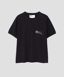 MHL. | PRINTED COTTON JERSEY(Tシャツ/カットソー)