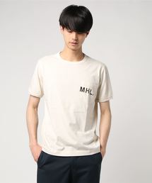 MHL. | PRINTED COTTON JERSEY(Tシャツ/カットソー)