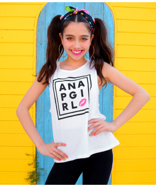 Anap Gｉrl アナップガール の Boxリップタンクトップ タンクトップ Wear