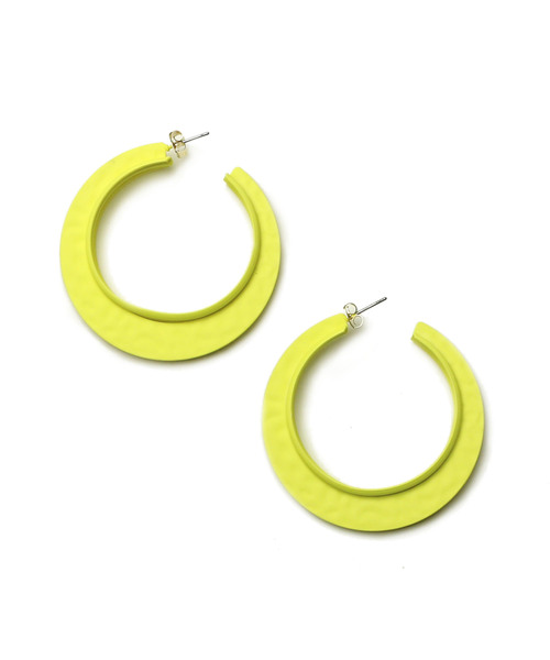 misto accessories(ミストアクセサリーズ)の「パスタピアスサークル(ピアス(両耳用)・レディース・ブラック/グレー/ピンク/イエロー/ラベンダー・FREE)」の11枚目の写真
