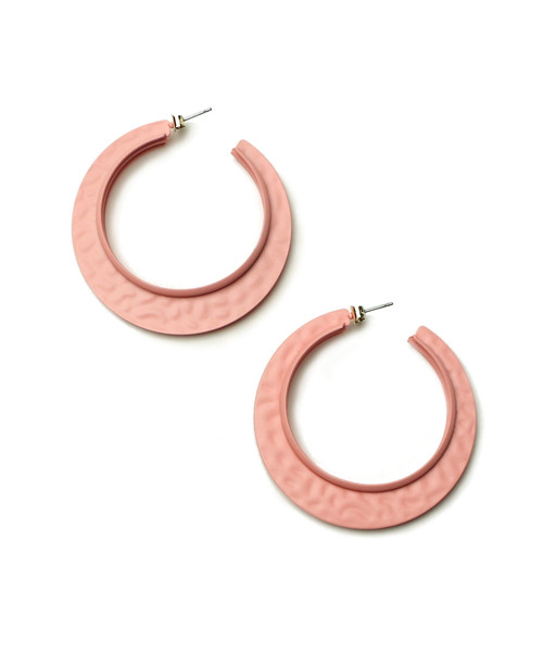 misto accessories(ミストアクセサリーズ)の「パスタピアスサークル(ピアス(両耳用)・レディース・ブラック/グレー/ピンク/イエロー/ラベンダー・FREE)」の12枚目の写真