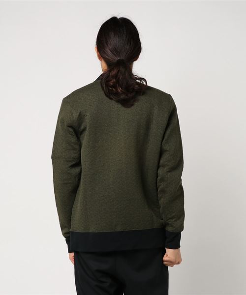 Hurley (ハーレー)の「M HRLY HOLLOWKNIT BOMBER FLC/ハーレー ボンバー ジャケット(その他アウター・メンズ・オリーブ/ブラック系その他・SMALL/MEDIUM/LARGE)」の4枚目の写真