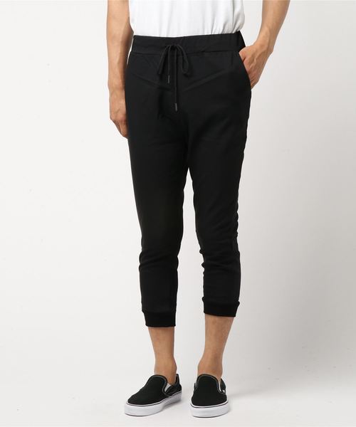 VIBGYOR(ヴィブジョー)の「VIBGYOR Select/ TRジョガークロップドパンツ(RE)(その他パンツ・メンズ・ブラック/ネイビー/グレー/A/B/C/D・MEDIUM/LARGE/X-LARGE)」の2枚目の写真