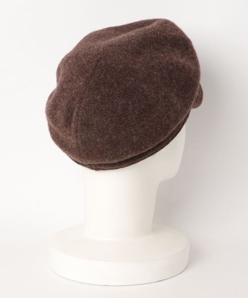 KOBE LETTUCE（コウベレタス）の「ウール混キャスケット＊レディース/帽子/キャップ[J462]神戸レタス（キャスケット・レディース・チャコールグレー/ブラック/ベージュ/ブラウン・FREE）」の10枚目の写真