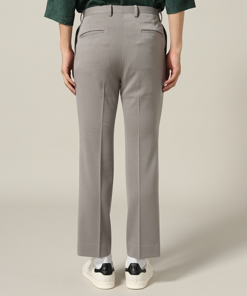 EDIFICE（エディフィス）の「LA BOUCLE ドライツイル マーベルト 1タックトラウザー（スラックス・メンズ・ブラック/チャコールグレー・44/46/48）」の4枚目の写真