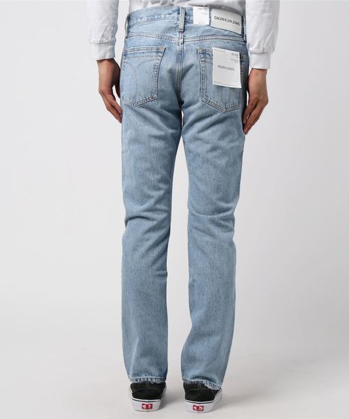 Calvin Klein Jeans（カルヴァンクラインジーンズ）の「パッチワーク スリム ジーンズ CKJ026（デニムパンツ・メンズ・その他・32inch/30inch/28inch/34inch/31inch/29inch/33inch）」の2枚目の写真