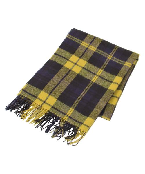 titivate(ティティベイト)の「チェック大判ストール(ストール/ショール・レディース・オレンジ/ネイビー/ブラウン/グレー/イエロー・FREE)」の13枚目の写真