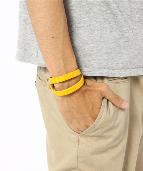 NANO universe（ナノユニバース）の「BARK TANNAGE(バークタンネイジ)/ Imagination Bracelet（ブレスレット・メンズ・イエロー/ブルー/キャメル/ワイン/ダークブラウン/ブラック・FREE）」の8枚目の写真
