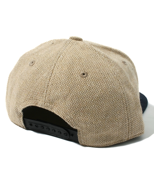WEGO（ウィゴー）の「WEGO/ツイードきつねキャップ（キャップ・レディース・ベージュ/ネイビー・FREE）」の4枚目の写真