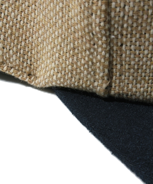 WEGO（ウィゴー）の「WEGO/ツイードきつねキャップ（キャップ・レディース・ベージュ/ネイビー・FREE）」の5枚目の写真