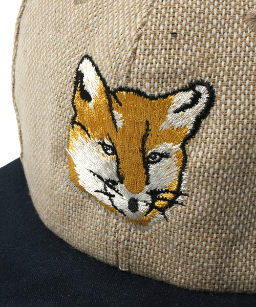 WEGO（ウィゴー）の「WEGO/ツイードきつねキャップ（キャップ・レディース・ベージュ/ネイビー・FREE）」の6枚目の写真