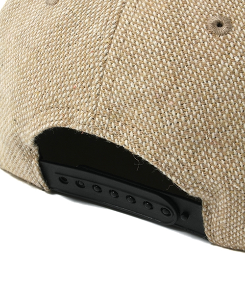 WEGO（ウィゴー）の「WEGO/ツイードきつねキャップ（キャップ・レディース・ベージュ/ネイビー・FREE）」の7枚目の写真