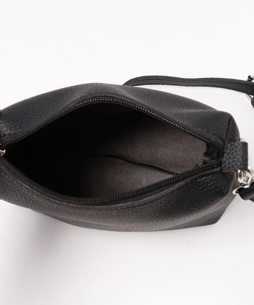 KOBE LETTUCE（コウベレタス）の「2種ベルト付き＆ポーチ付き3WAYハンドルバッグ（ハンドバッグ・レディース・ブラック/グレー/キャメル・FREE）」の6枚目の写真