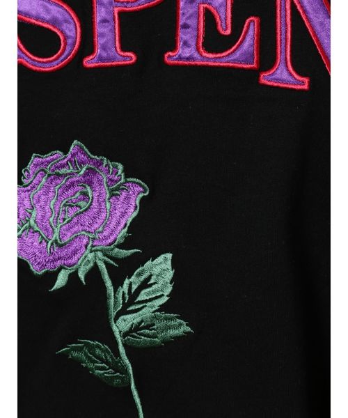 jouetie（ジュエティ）の「サテンBIGロゴT（Tシャツ/カットソー・レディース・オフホワイト/ブラック/オレンジ・MEDIUM）」の8枚目の写真