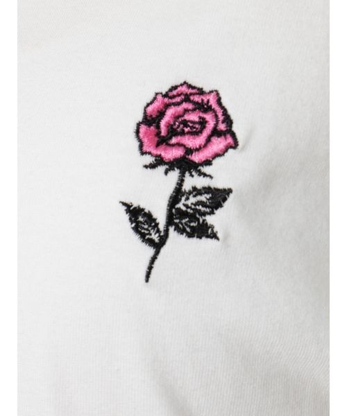 jouetie（ジュエティ）の「サテンBIGロゴT（Tシャツ/カットソー・レディース・オフホワイト/ブラック/オレンジ・MEDIUM）」の13枚目の写真