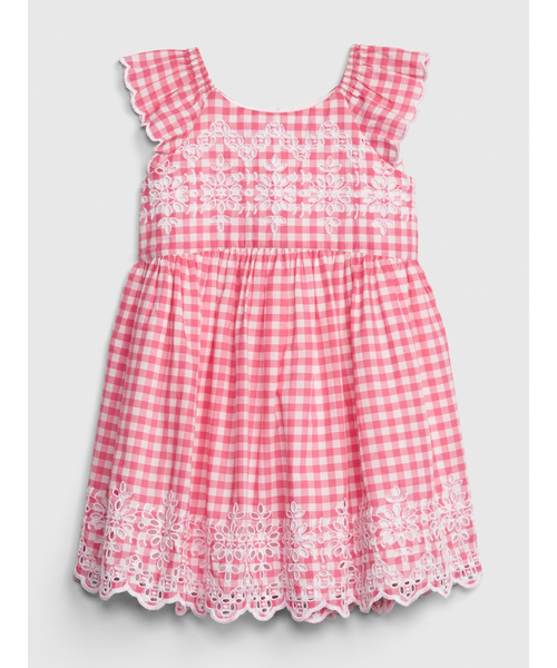 Gap ギャップ の ギンガムチェック アイレットワンピース ワンピース Wear