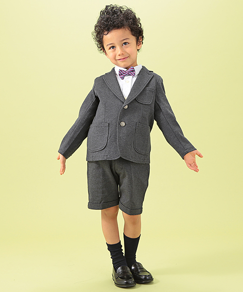 B:MING by BEAMS（ビーミングバイビームス）の「＜VERY5月号 別冊ちびVERY掲載＞ビーミング by ビームス / OXクレリック ボタンダウンシャツ＜ボウタイ付き＞（シャツ/ブラウス・キッズ・ホワイト/サックスブルー・90/110/130/80/120/100）」の10枚目の写真