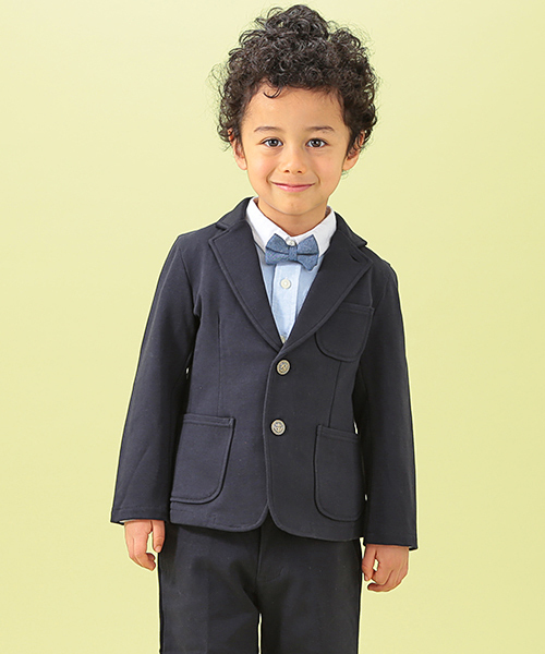 B:MING by BEAMS（ビーミングバイビームス）の「＜VERY5月号 別冊ちびVERY掲載＞ビーミング by ビームス / OXクレリック ボタンダウンシャツ＜ボウタイ付き＞（シャツ/ブラウス・キッズ・ホワイト/サックスブルー・90/110/130/80/120/100）」の11枚目の写真