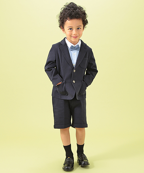 B:MING by BEAMS（ビーミングバイビームス）の「＜VERY5月号 別冊ちびVERY掲載＞ビーミング by ビームス / OXクレリック ボタンダウンシャツ＜ボウタイ付き＞（シャツ/ブラウス・キッズ・ホワイト/サックスブルー・90/110/130/80/120/100）」の12枚目の写真