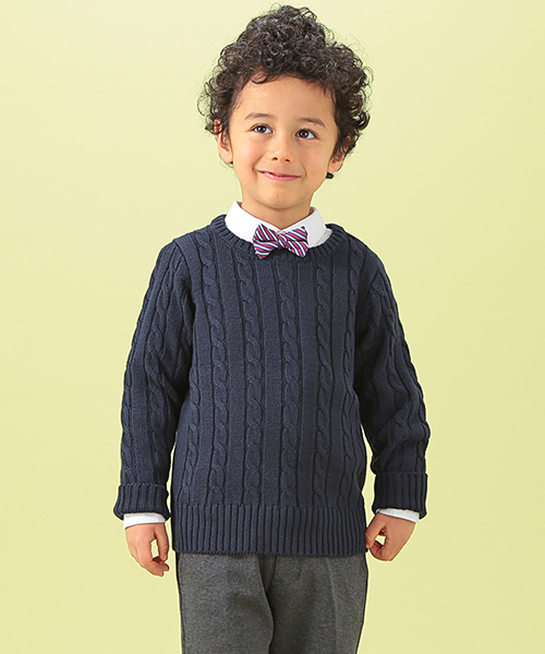 B:MING by BEAMS（ビーミングバイビームス）の「＜VERY5月号 別冊ちびVERY掲載＞ビーミング by ビームス / OXクレリック ボタンダウンシャツ＜ボウタイ付き＞（シャツ/ブラウス・キッズ・ホワイト/サックスブルー・90/110/130/80/120/100）」の15枚目の写真