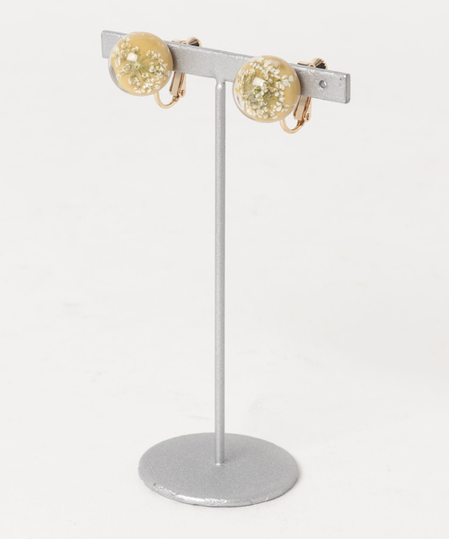 カヤ（カヤ）の「【カヤ】色かすみイヤリング（イヤリング・レディース・ネイビー/グレー/レッド/ピンク/ターコイズブルー/イエロー・FREE）」の13枚目の写真