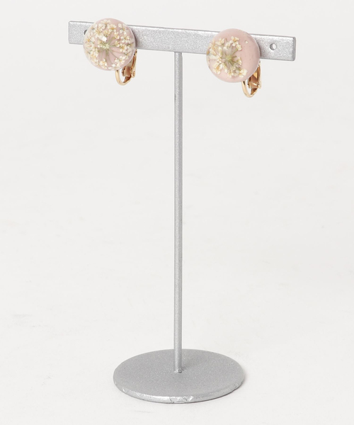 カヤ（カヤ）の「【カヤ】色かすみイヤリング（イヤリング・レディース・ネイビー/グレー/レッド/ピンク/ターコイズブルー/イエロー・FREE）」の11枚目の写真