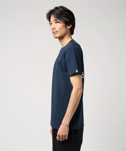 BILLABONG(ビラボン)の「半袖Tシャツ BILLABONG DESI AJ011-292(Tシャツ/カットソー・メンズ・ホワイト/ネイビー/ピンク・S/M/L)」の5枚目の写真