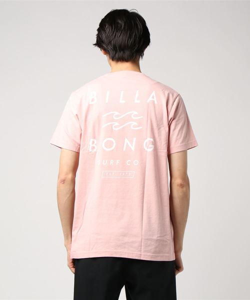 BILLABONG(ビラボン)の「半袖Tシャツ BILLABONG DESI AJ011-292(Tシャツ/カットソー・メンズ・ホワイト/ネイビー/ピンク・S/M/L)」の4枚目の写真