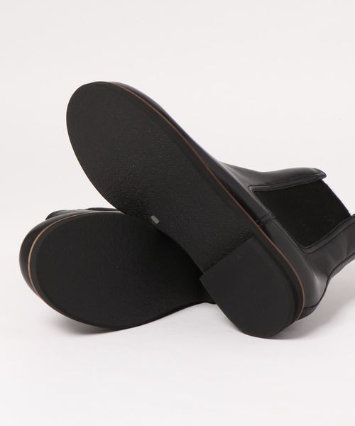 あしながおじさん（アシナガオジサン）の「〈あしながおじさん〉サイドゴアブーツ（ブーツ・レディース・ダークブラウン/ブラック・23.5cm/24.5cm/23.0cm/24.0cm/22.5cm）」の6枚目の写真