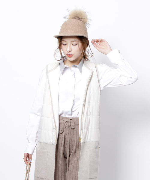 Re.Verofonna(ヴェロフォンナ)の「クレリックカラーシャツ(シャツ/ブラウス)」|ホワイト