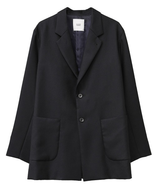 CLANE(クラネ)の「2B JACKET(テーラードジャケット・メンズ・ブラック/ブラウン・1/2)」の2枚目の写真