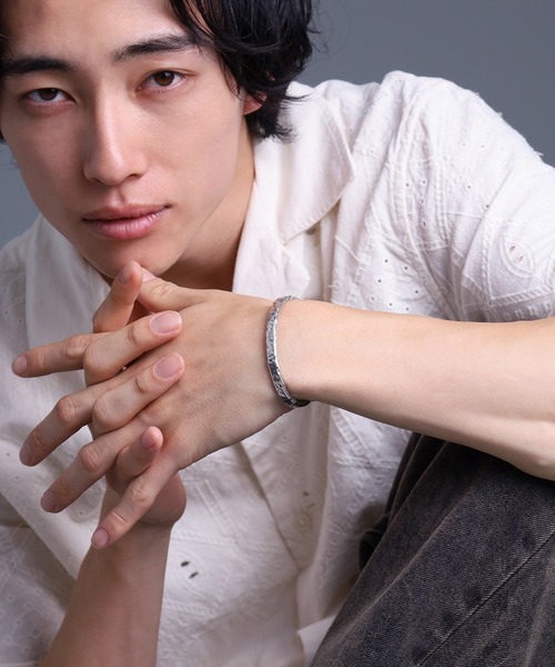 LION HEART（ライオンハート）の「“BASIC”フラットコアバングル/シルバー925【LION HEART / ライオンハート】（バングル/リストバンド・メンズ・シルバー・ONE SIZE）」の18枚目の写真