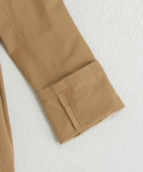 green label relaxing(グリーンレーベルリラクシング)の「◆SC T/C ステンカラ-コート(ステンカラーコート・レディース・オレンジ/ケリー/ベージュ/ネイビー/ライム・40/42/38/36/44)」の15枚目の写真