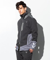 hummel | 直営店・WEB限定 hummel(ヒュンメル)異素材コンビブルゾン(ブルゾン)