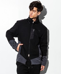 直営店・WEB限定 hummel(ヒュンメル)異素材コンビブルゾン