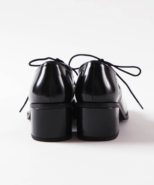 WEGO（ウィゴー）の「WEGO/レースアップヒールシューズ（ドレスシューズ・レディース・ブラック・LARGE/MEDIUM）」の4枚目の写真