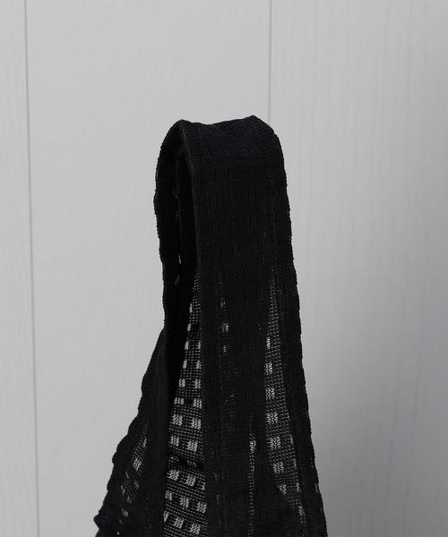 junes（ジュネス）の「＜junes＞MESH BAG MEDIUM SIZE/バッグ（トートバッグ・レディース・ブラック・FREE）」の9枚目の写真