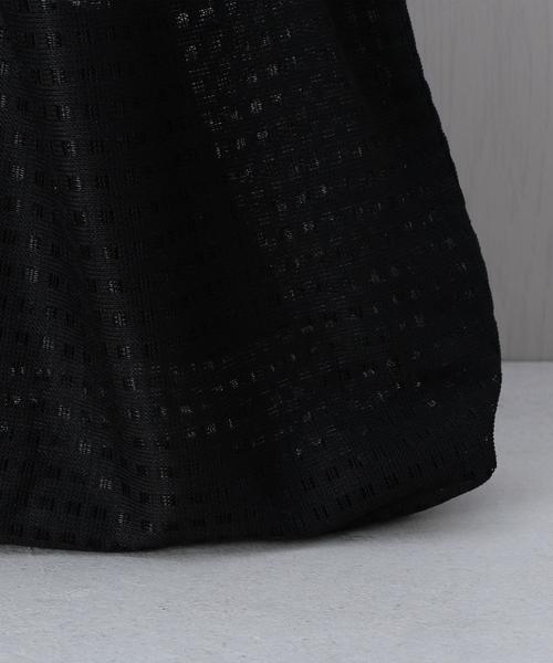 junes（ジュネス）の「＜junes＞MESH BAG MEDIUM SIZE/バッグ（トートバッグ・レディース・ブラック・FREE）」の7枚目の写真