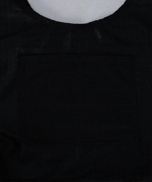 junes（ジュネス）の「＜junes＞MESH BAG MEDIUM SIZE/バッグ（トートバッグ・レディース・ブラック・FREE）」の6枚目の写真