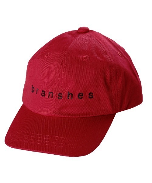 BRANSHES（ブランシェス）の「ロゴツイルキャップ（キャップ・キッズ・ベージュ/ブラック/レッド・L/M/S）」の3枚目の写真