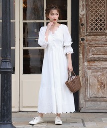 One After Another Nice Claup ワンアフターアナザーナイスクラップ ワンピース ドレス ホワイト系 一覧 Wear