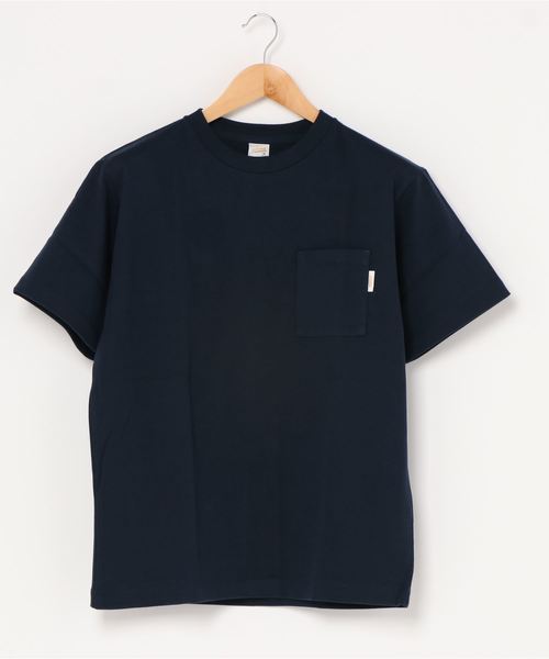 Denime（ドゥニーム）の「PKTee　ポケットTEE（Tシャツ/カットソー・メンズ・ホワイト/ブラック/ベージュ/ネイビー/サックスブルー/レッド系その他・MEDIUM/LARGE/X-LARGE）」の5枚目の写真