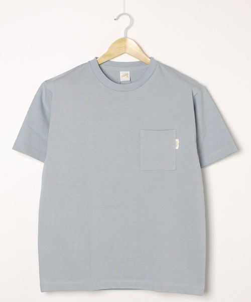 Denime（ドゥニーム）の「PKTee　ポケットTEE（Tシャツ/カットソー・メンズ・ホワイト/ブラック/ベージュ/ネイビー/サックスブルー/レッド系その他・MEDIUM/LARGE/X-LARGE）」の6枚目の写真