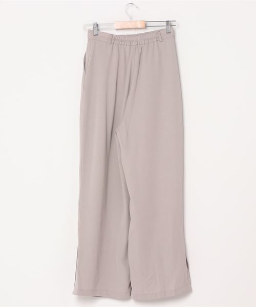 Culture Medium（カルチャーミディアム）の「ダブルジョーゼットタックパンツ（その他パンツ・レディース・モカ/ブラック/ベージュ/カーキ・FREE）」の5枚目の写真