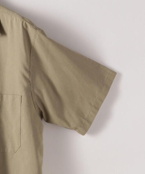 Steven Alan(スティーブンアラン)の「<Steven Alan> PE/LNN POPLIN CAMP COLLAR SHIRT-BOLD/シャツ(シャツ/ブラウス・メンズ・ブラック/ナチュラル/ベージュ・SMALL/LARGE/X-LARGE/MEDIUM)」の16枚目の写真