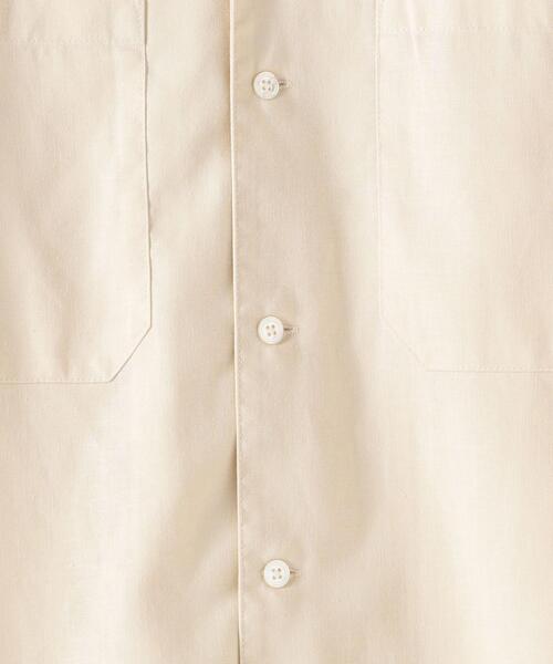 Steven Alan(スティーブンアラン)の「<Steven Alan> PE/LNN POPLIN CAMP COLLAR SHIRT-BOLD/シャツ(シャツ/ブラウス・メンズ・ブラック/ナチュラル/ベージュ・SMALL/LARGE/X-LARGE/MEDIUM)」の12枚目の写真