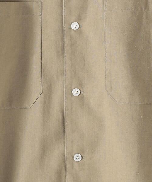 Steven Alan(スティーブンアラン)の「<Steven Alan> PE/LNN POPLIN CAMP COLLAR SHIRT-BOLD/シャツ(シャツ/ブラウス・メンズ・ブラック/ナチュラル/ベージュ・SMALL/LARGE/X-LARGE/MEDIUM)」の11枚目の写真